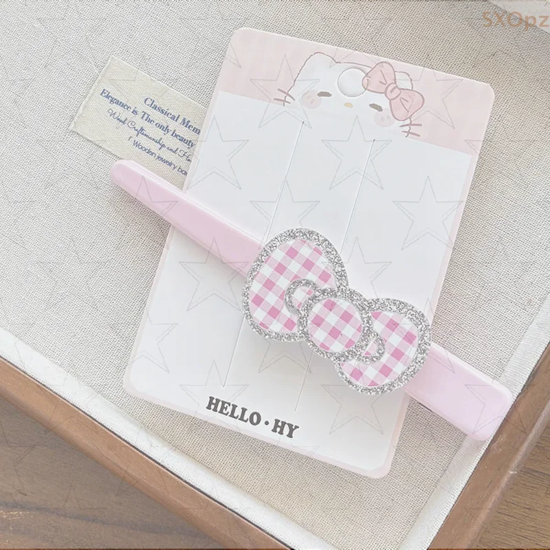 مشبك شعر كرتوني أنيمي للنساء والفتيات، مشبك غرة جانبية جميلة، هدية إكسسوارات شعر كاواي