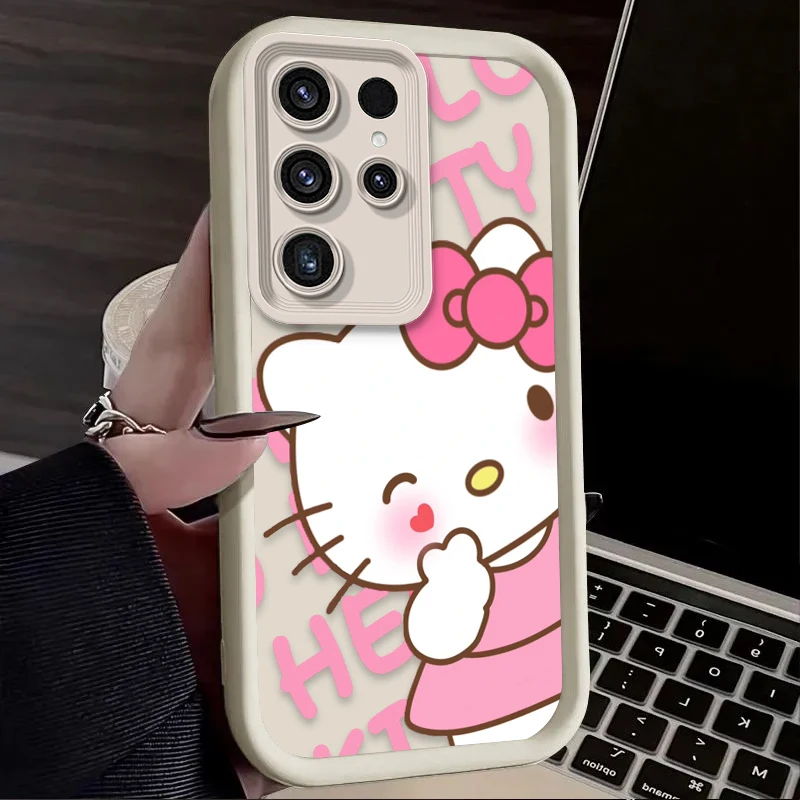 حافظة لهاتف سامسونج جالاكسي S24 S25 S23 Ultra S22 S21 Plus FE A36 A56 A26 A16 A06 A15 A25 A35 A55 5G Eتوي