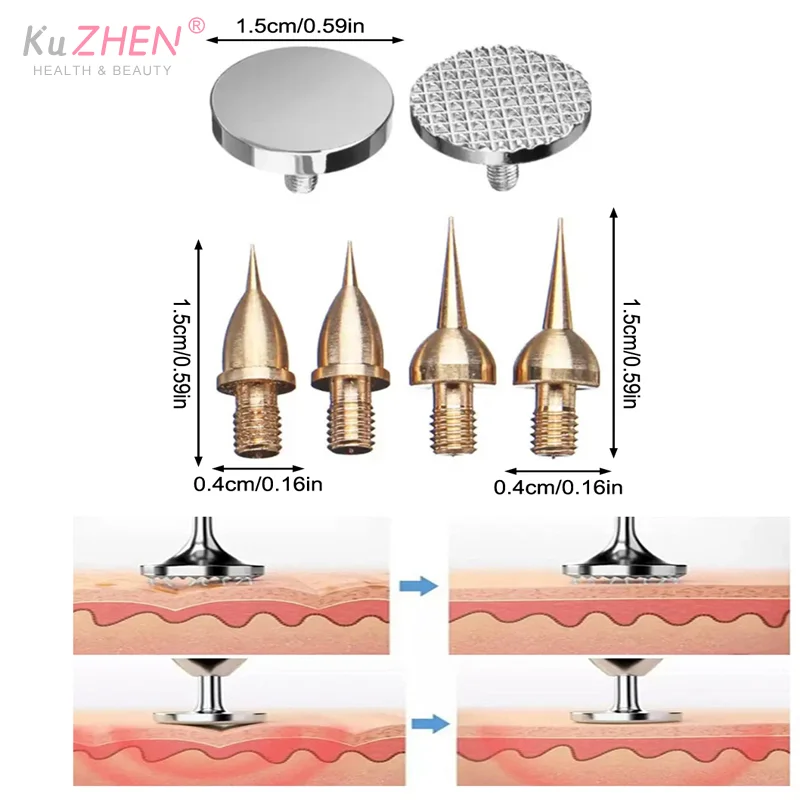 

1/2/6 шт./компл., игла для удаления веснушек, игла для удаления бородавок, игла для удаления родинок, игла для удаления веснушек, сменная темная плазменная ручка для веснушек