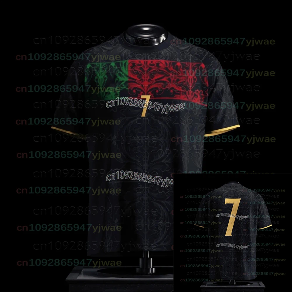 2026 The Siu Last Dance Jersey Soccer T-shirt Training Portugal #7 Women's Men's Football Breathable Sportswear For Fans Gift