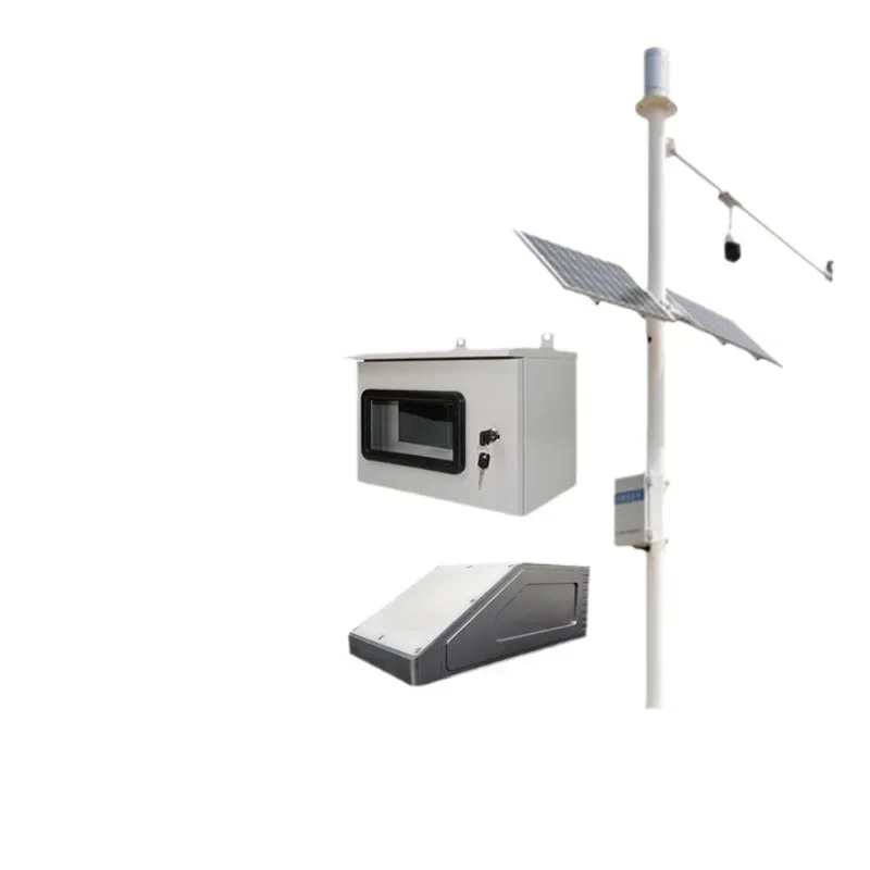 

Radar open channel flowmeter flow meter non-contact radar water level velocimeter full color touch screen 4G remote transmission