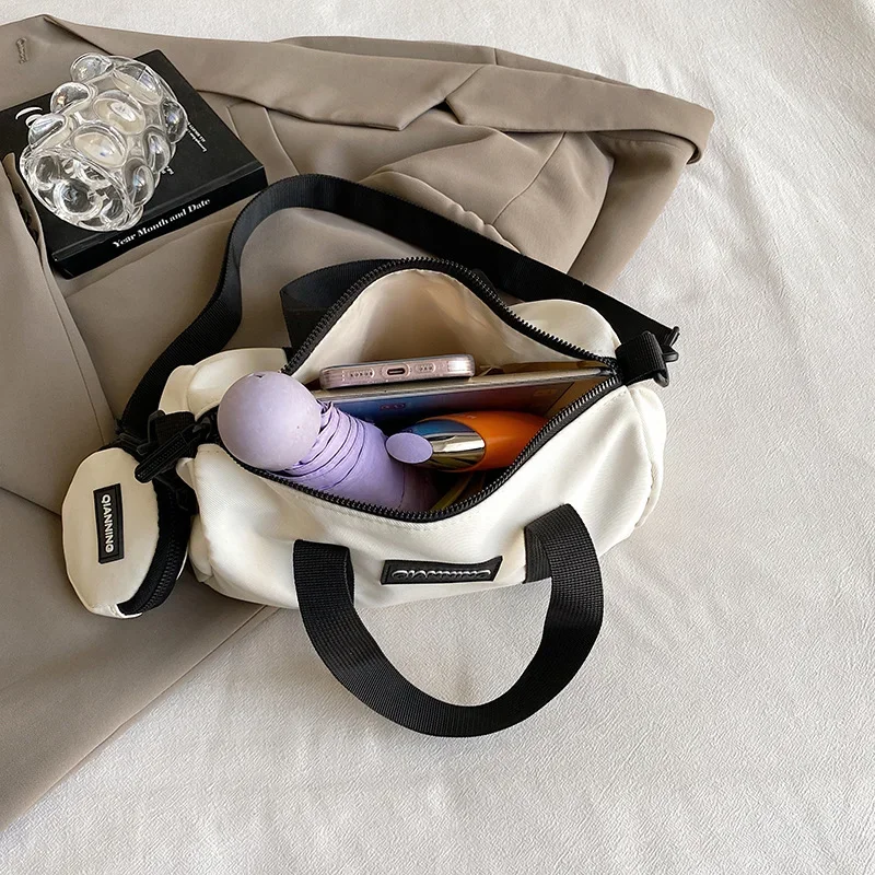 

Новая женская сумка, поясная сумка, нагрудная сумка, модная нейлоновая ручная сумка, корейская универсальная сумка для отдыха, сумки через плечо большой емкости