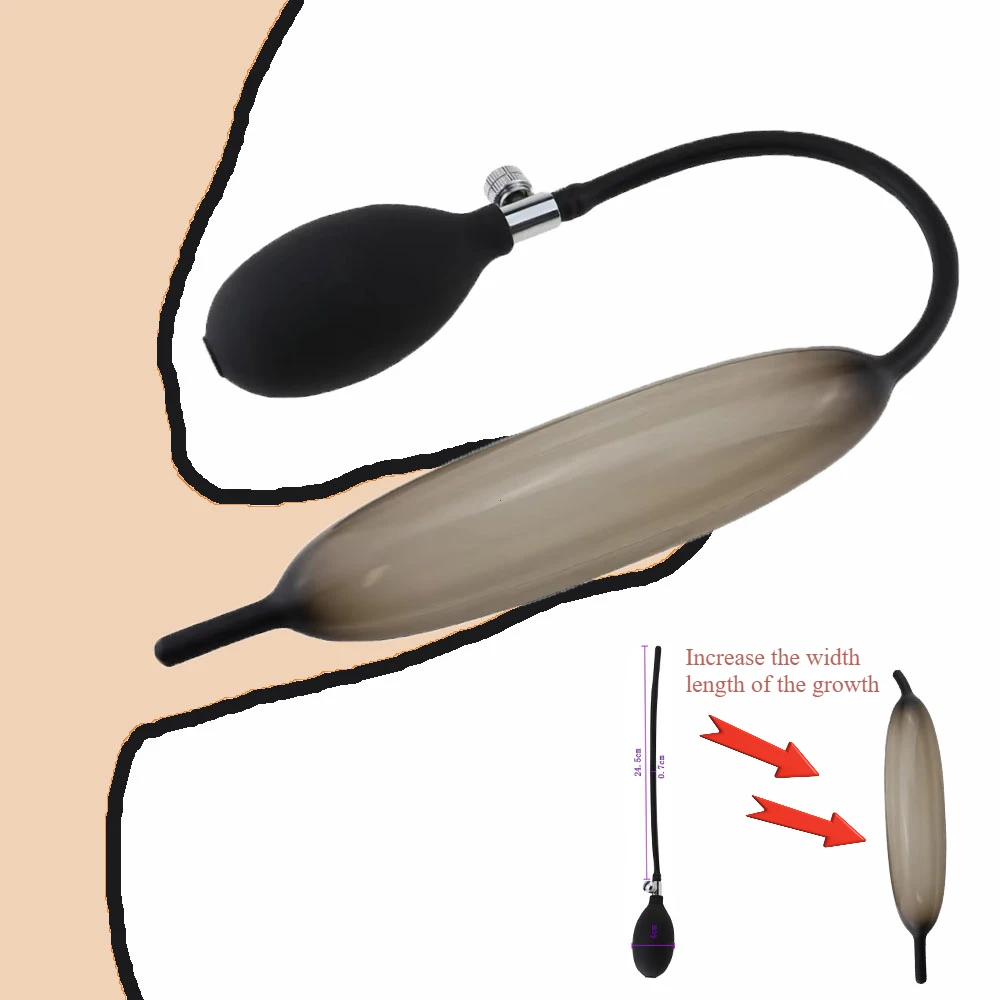 Sex Spielzeug Aufblasbare Erweiterbar Penis Plug Harnröhre Katheter Dilatator Pferd Auge Stimulation Männlicher Masturbator Penis Einsatz Gerät