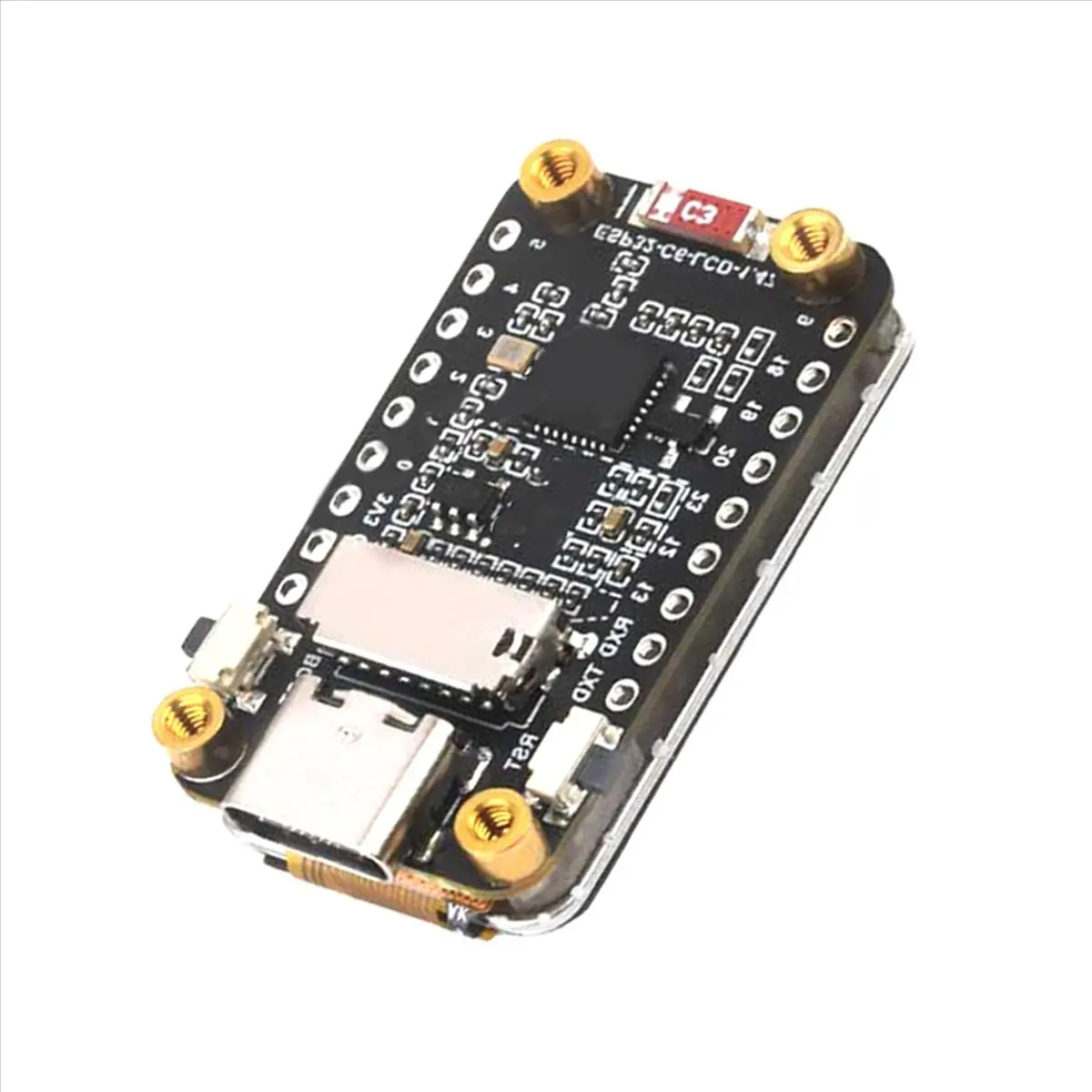 [ABDH] 2X ESP32-C6 Development Board with ST7789 1.47 Inch LCD WiFi6 LVGL HMI SD-Port & RGB-LED Not Soldered