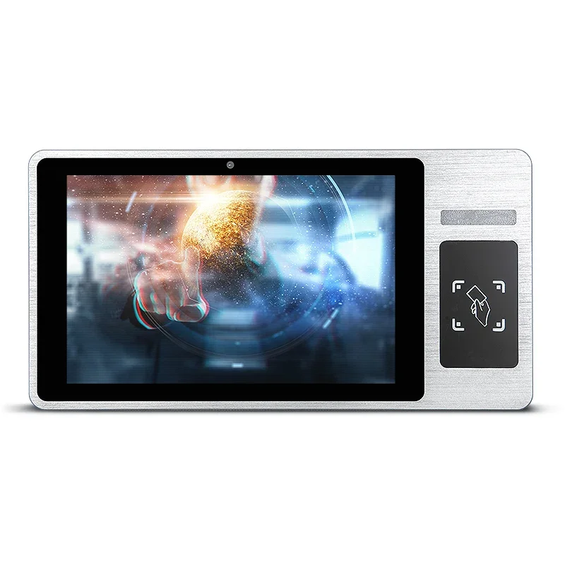 

Touchthink 10,1-дюймовый промышленный ПК с сенсорным экраном и 2D-сканером штрих-кода, RFID-камера, считыватель отпечатков пальцев