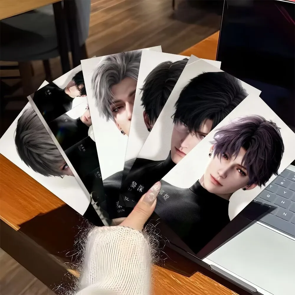 Rafayel Xavier Zayne small hand tour cards anime Second Tour Male Leader Li Shen Senior Love and DeepSpace Collection LOMO cards view 3