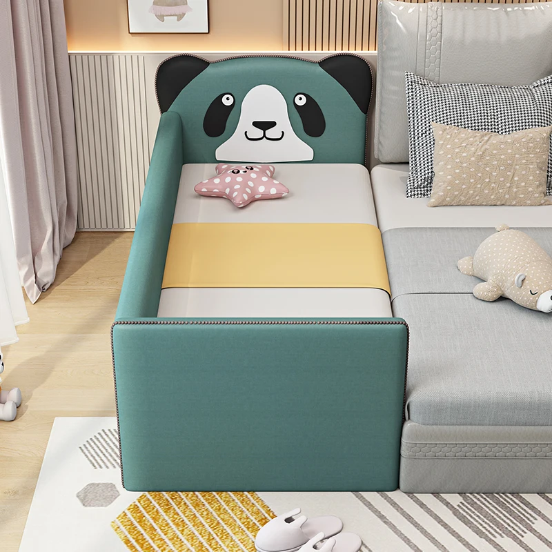 

Safety Barrier Kids Bed Girls Railing Platform Luxury Children Beds Single Fashion Cama Infantil De Menino Baby Furniture