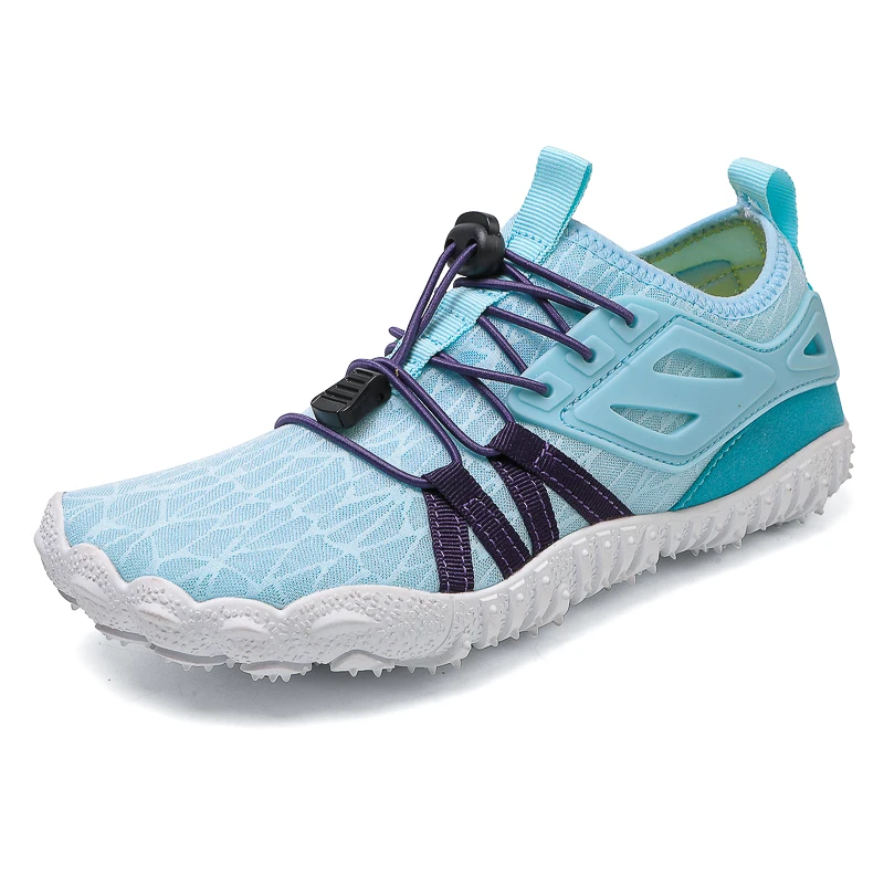 

Men's Trail Running Shoes, Lightweight Athletic Zero Drop Barefoot Shoes Non Slip Outdoor Walking Minimalist Shoes for Women36-4