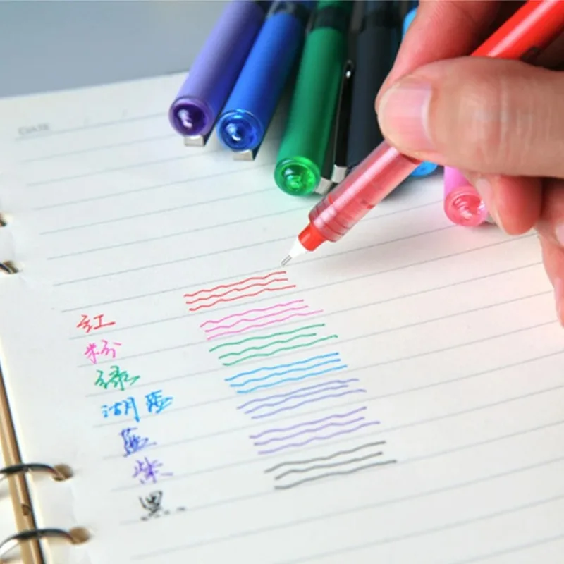 High Quality Multiple Colour Big Capacity Ink Gel Pen Student School Office Stationery Fine Roller Ball Pen New