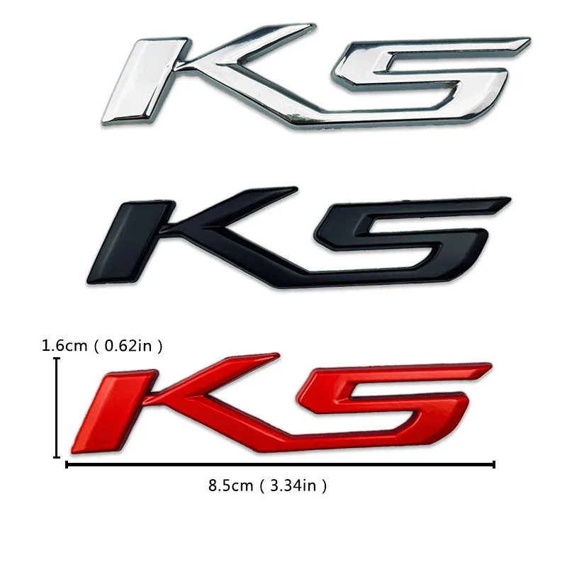 Car Stickers Lettering Rear Trunk Emblem Badge for KIA K5 Logo K3 KX3 RIO Niro Sportage Stinger Carens Stonic Soul Ceed Sorento view 6
