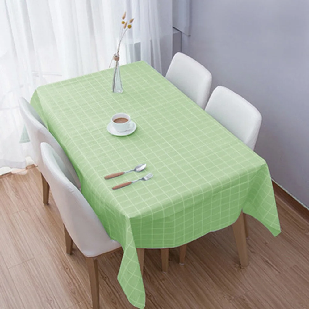 High Quality Tablecloth Cover Waterproof Wedding 137x90cm Banquet Desk Desktop Disposable Home Decor Mat Party