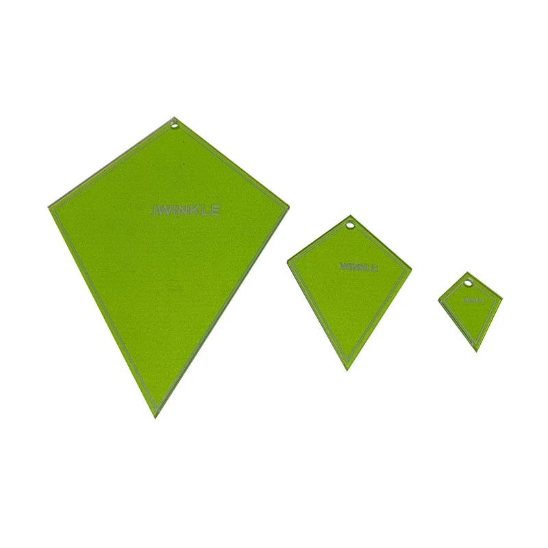 Reusable Quilting Cutting Template Sewing Ruler for Tailor 3X Dropship