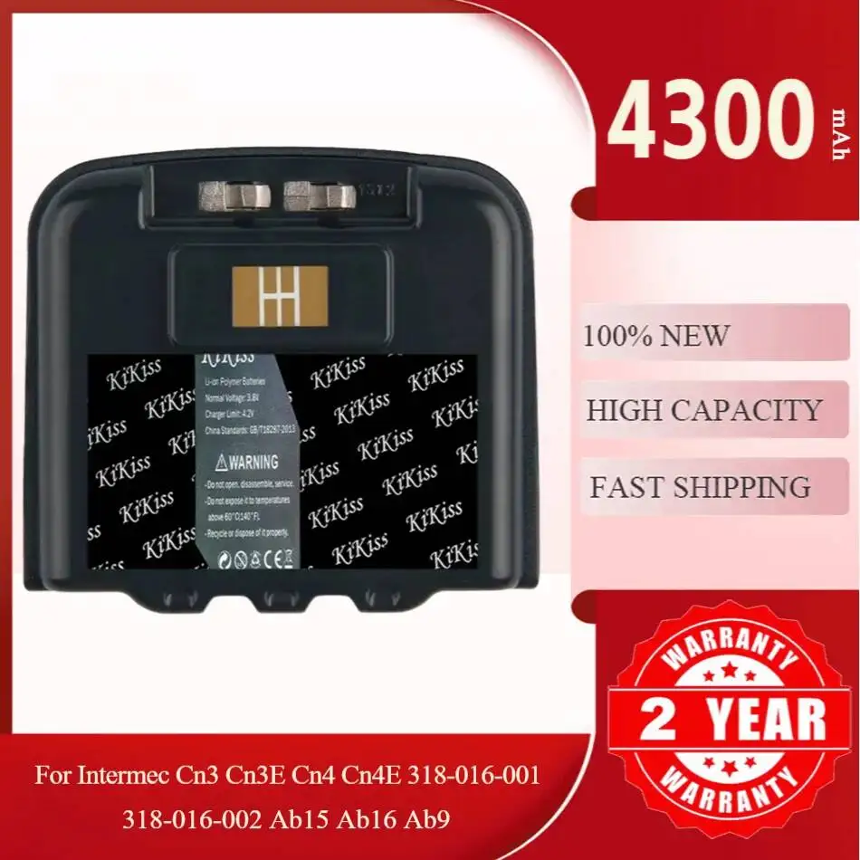 

Battery For Intermec CN3 CN3E CN4 CN4E 318-016-001 1000AB01 CN70 CN70e CN50 CN51 AB25 40 GC4460 CK3 CK3X 318-034-023 AB3