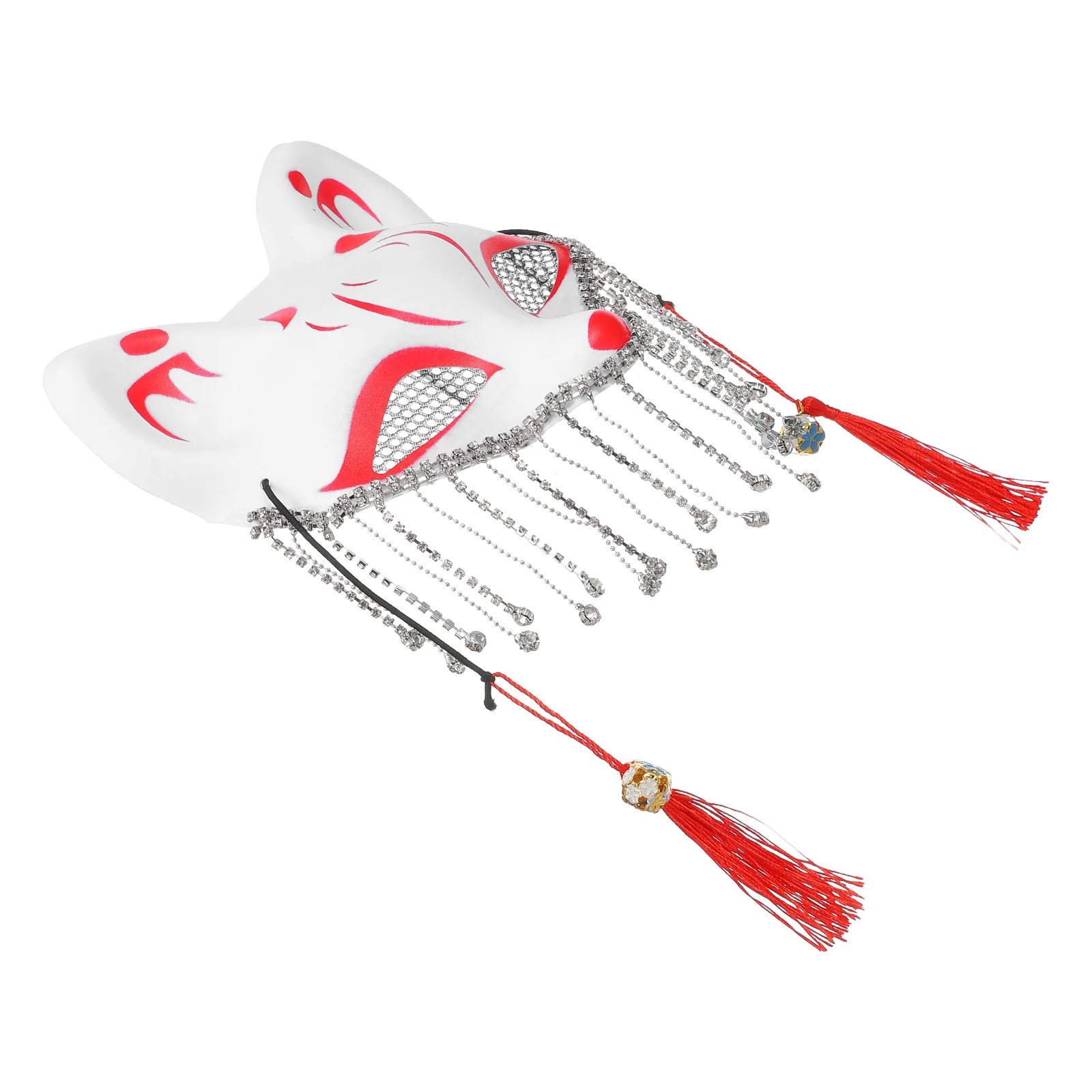 キツネマスクカーニバルコスチューム女性用コスプレパーティー仮装装飾小道具飾る