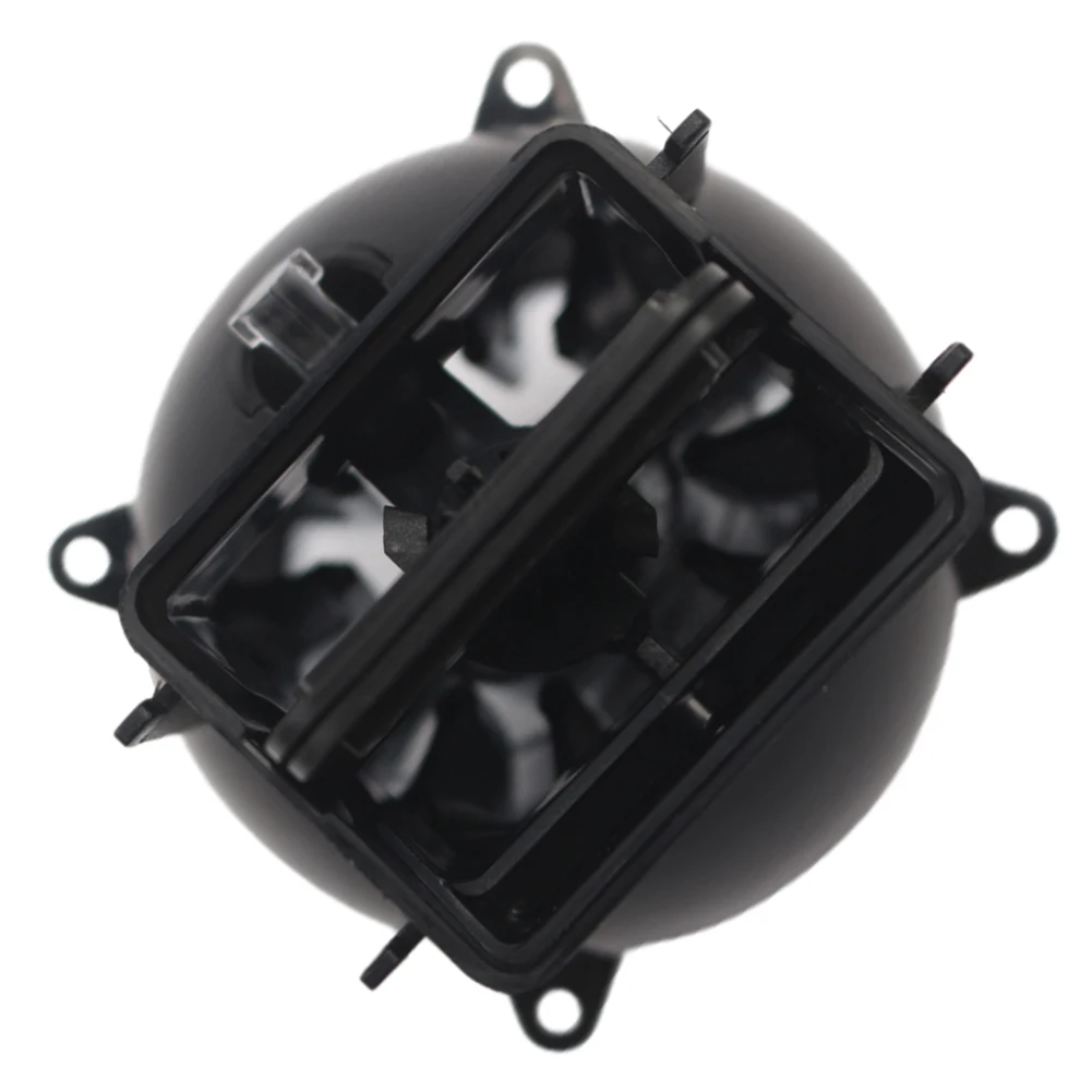 Anti-aging Car Vent Grille Ventilation Side Roof Deflector Black Silver Car AC Vent Replacement Part Dashboard Mount