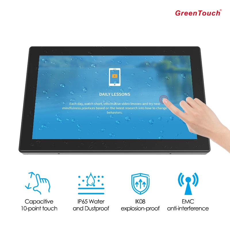 Computer touch screen da 13,3 pollici Processore Intel Core Disco rigido SSD Sistema operativo Win Nuovo pannello LED LCD IPS Android utilizzato