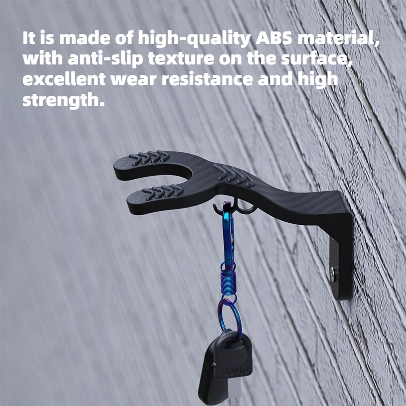 Motorcycle Helmet Hook Racks Kitchen Cabinet Shelf Wall Mount Hook Multipurpose Display Hanger Stand Wall-Mounted Storage Holder