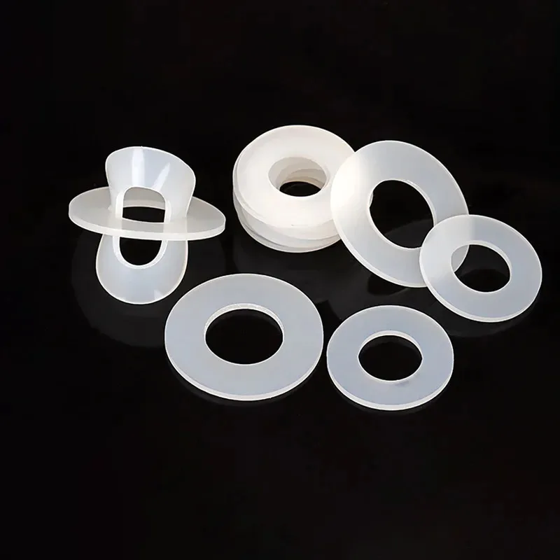 Elastic Silicone Flat Washer for Long Term Sealing Performance in Demanding Conditions Waterproof Seal