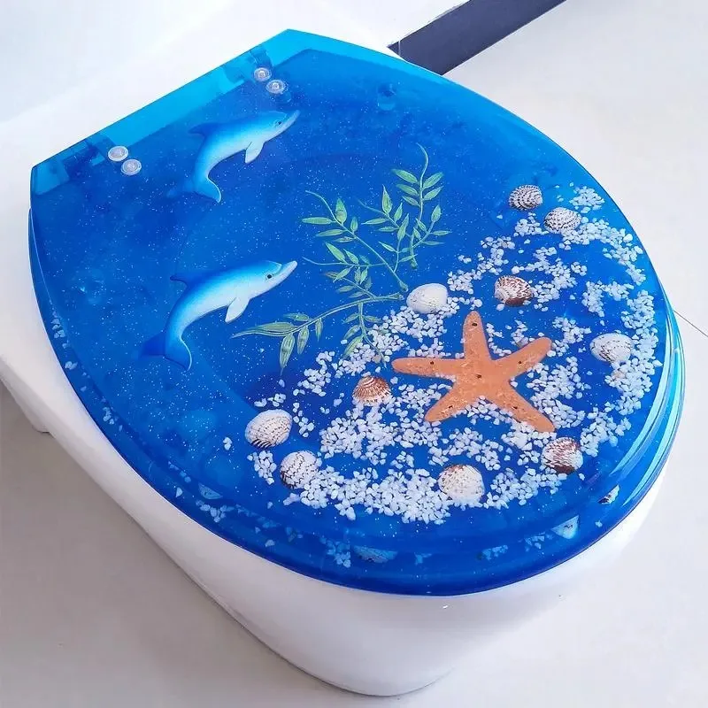 Universal household thickened toilet cover UVO type slow-down toilet seat old-fashioned toilet accessories