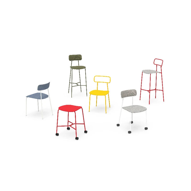 

Modern style executive office chair with stainless steel legs, pulley, retractable, easy to install