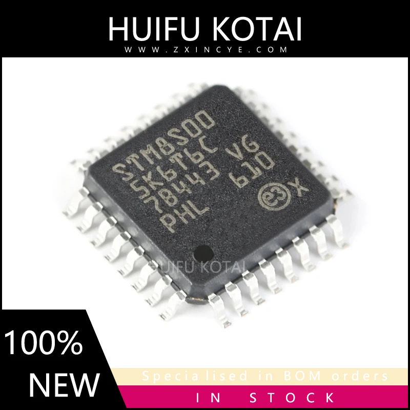 1PCS STM8S005K6T6C QFP32  New Spot Inventory