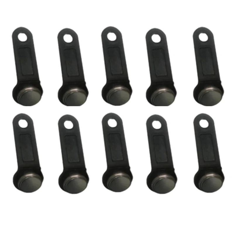 재기록 가능 Rfid Tm 터치 메모리 키, I버튼 정보 단추 전자 스마트 키 카드, Rw1990, 10 개