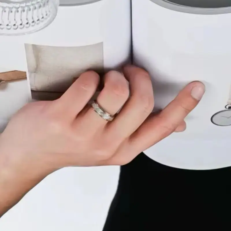 2026 Trendy Frosted Stainless Steel Rings - Unisex New Color Jewelry Accessory Dropshipping Wholesale Sizes 6-11