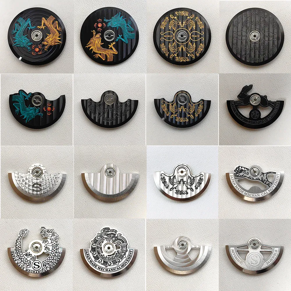

Mod NH35 Movement Rotor Hammer Fit for NH36 NH38 NH39 4R35 7S26 NH35 Movement Pendulum Oscillating Weight Hammer Rotor PartS