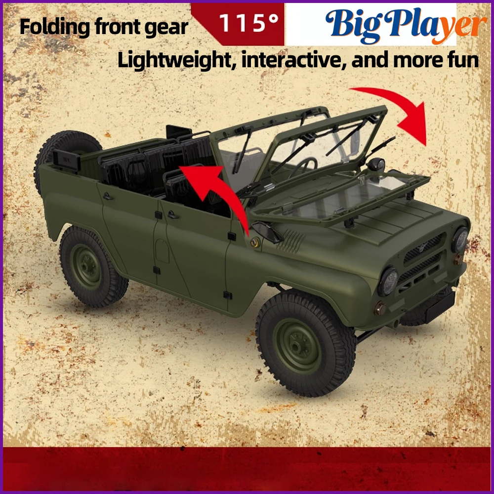 WPL C94 uaz-469 1/12 4WD Camio - Rc Roc Hobby reseña y precio