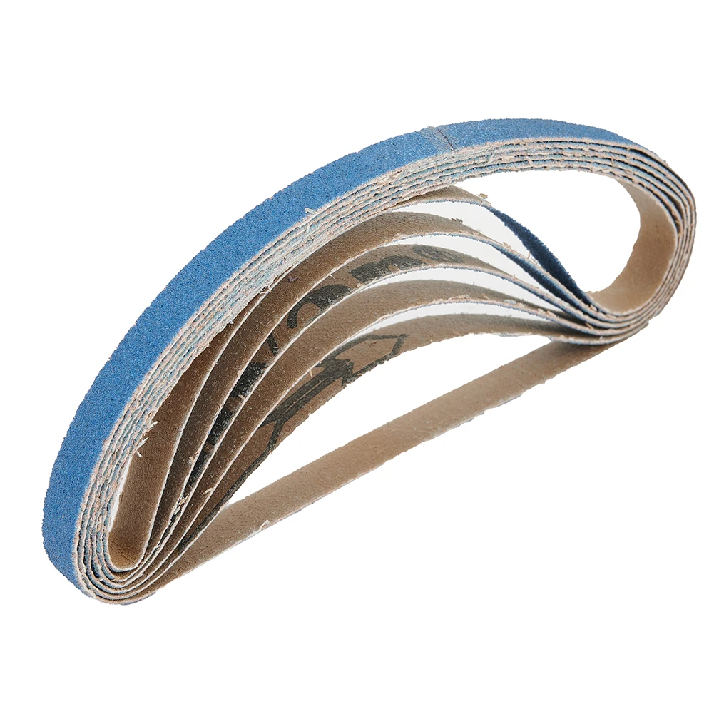 Sander Sanding Belts 10mm 25pcs 330*10mm Air Belts Finger Sanding Zirconium Practical Protable Reliable Useful