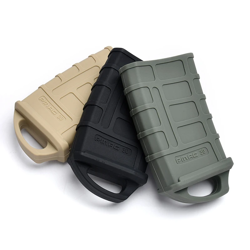 M4 M16 AR15 Fast Magazine Holster Rubber Case 5.56 Anti-slip Protective Sleeve Cover Airsoft Gun Cartridge Hunting Gear PMAG