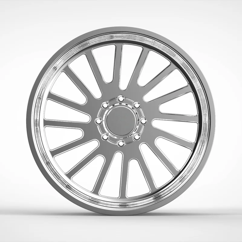 Polished Deep Lip Forged 8 Lugs 10 Lug 6 Lugs Pattern Alloy Wheel For Chevy Silverado1500 2500 3500