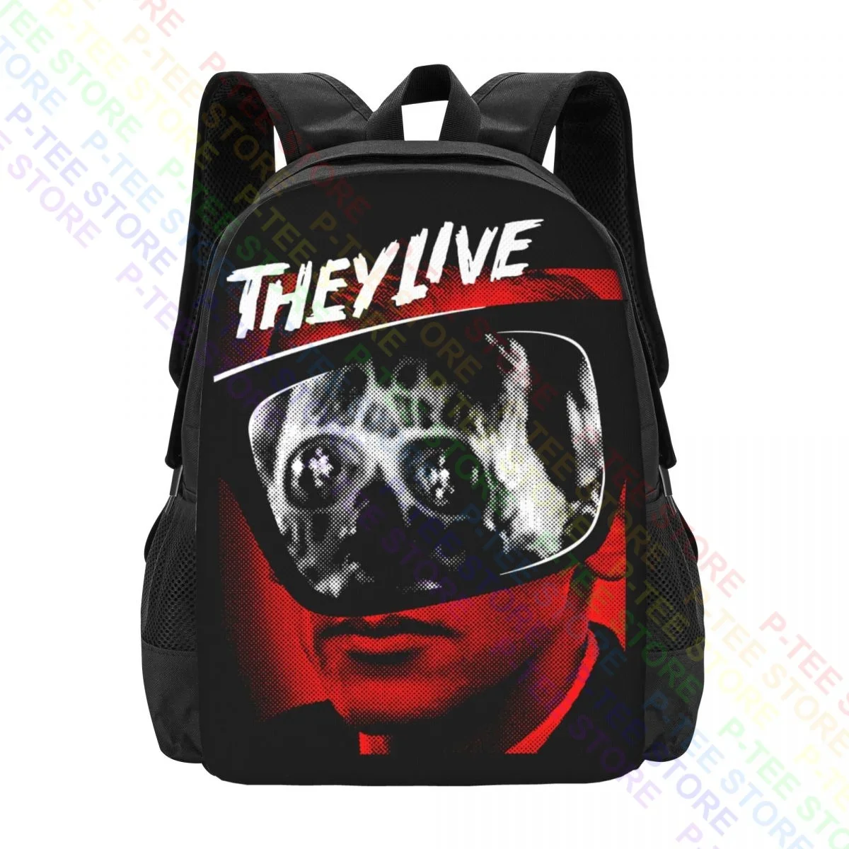 They Live V6 John Carpenter Horror Movie PosterBackpack Large Capacity Gym Large Capacity