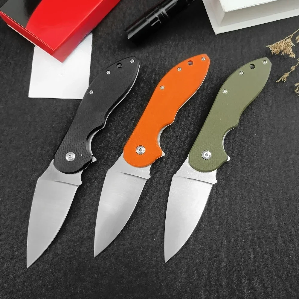 C172 سكين للفرد في الهواء الطلق سكينة تكتيكية سكين صيد التخييم متعددة الوظائف EDC سكينة أدوات D2 شفرة G10 مقبض الرجال هدية