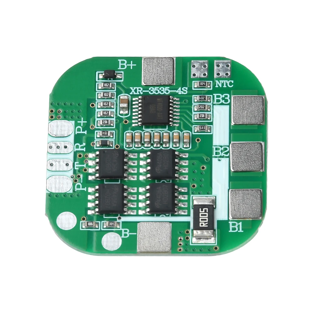 4S 14.8V Lithium Battery Protection Board Same Port 8A With Equalization 18650 Power Lithium Battery BMS