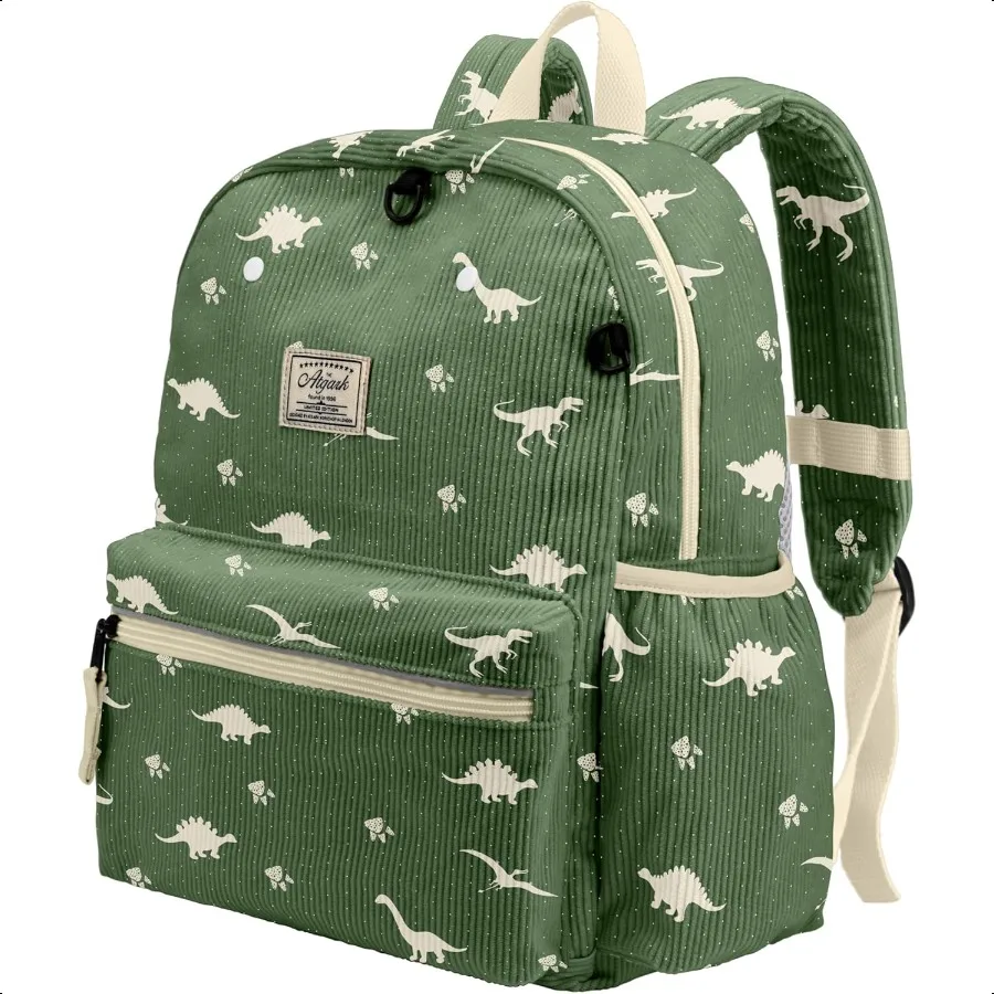 

Corduroy Toddler Backpack for Boys 25: Preschool Backpacks for Girls 13.5 H Fit Folder