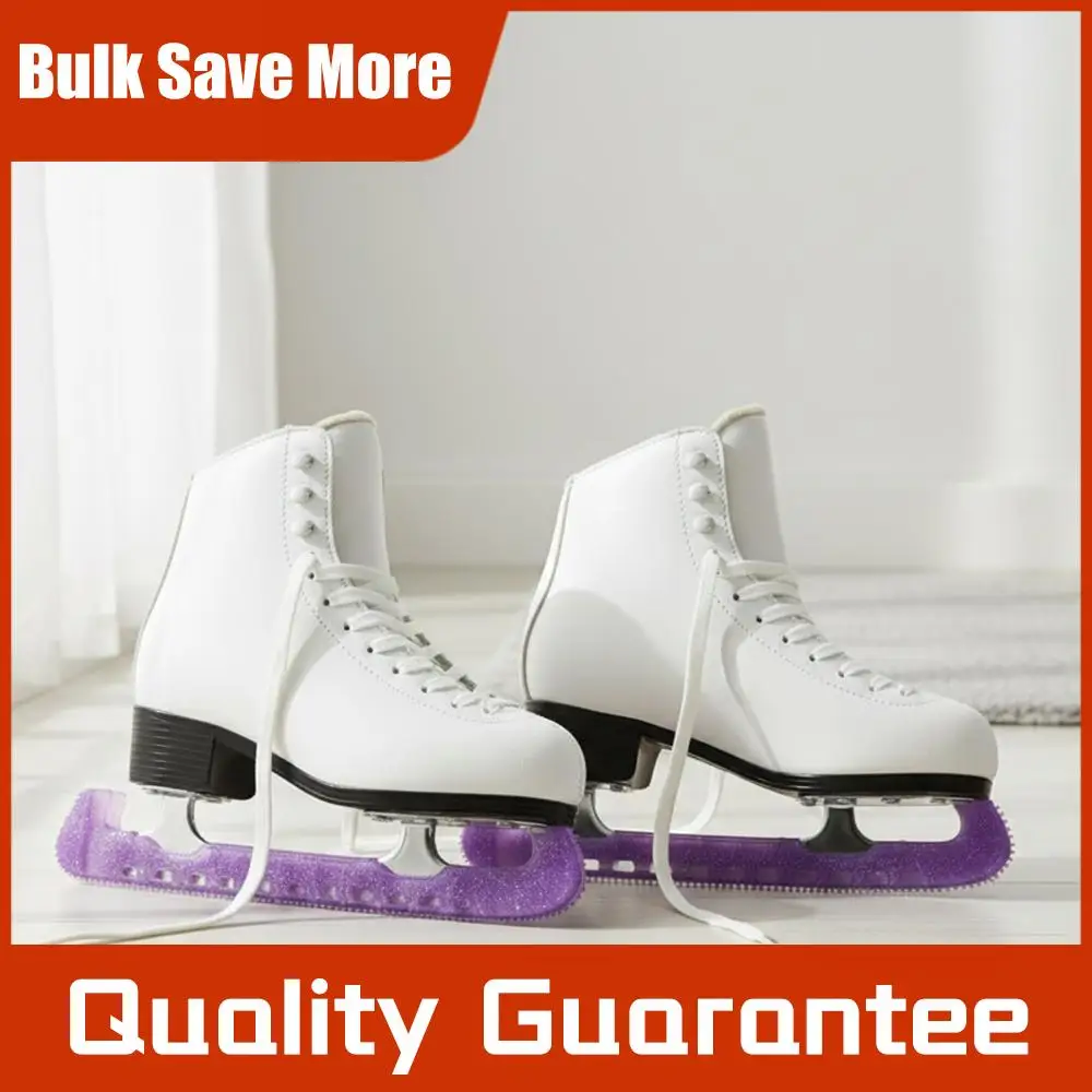 

Figure Skating Blade Cover Adjustable Crystal Jelly Color Blades Guards Heavy-Duty PVC Protectors for Hockey & Figure Skates