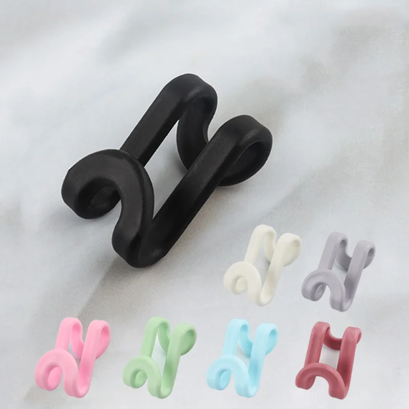 10pcs Wardrobe Storage S-Hanger Connection Storage Hooks Stacked Hanger Hooks