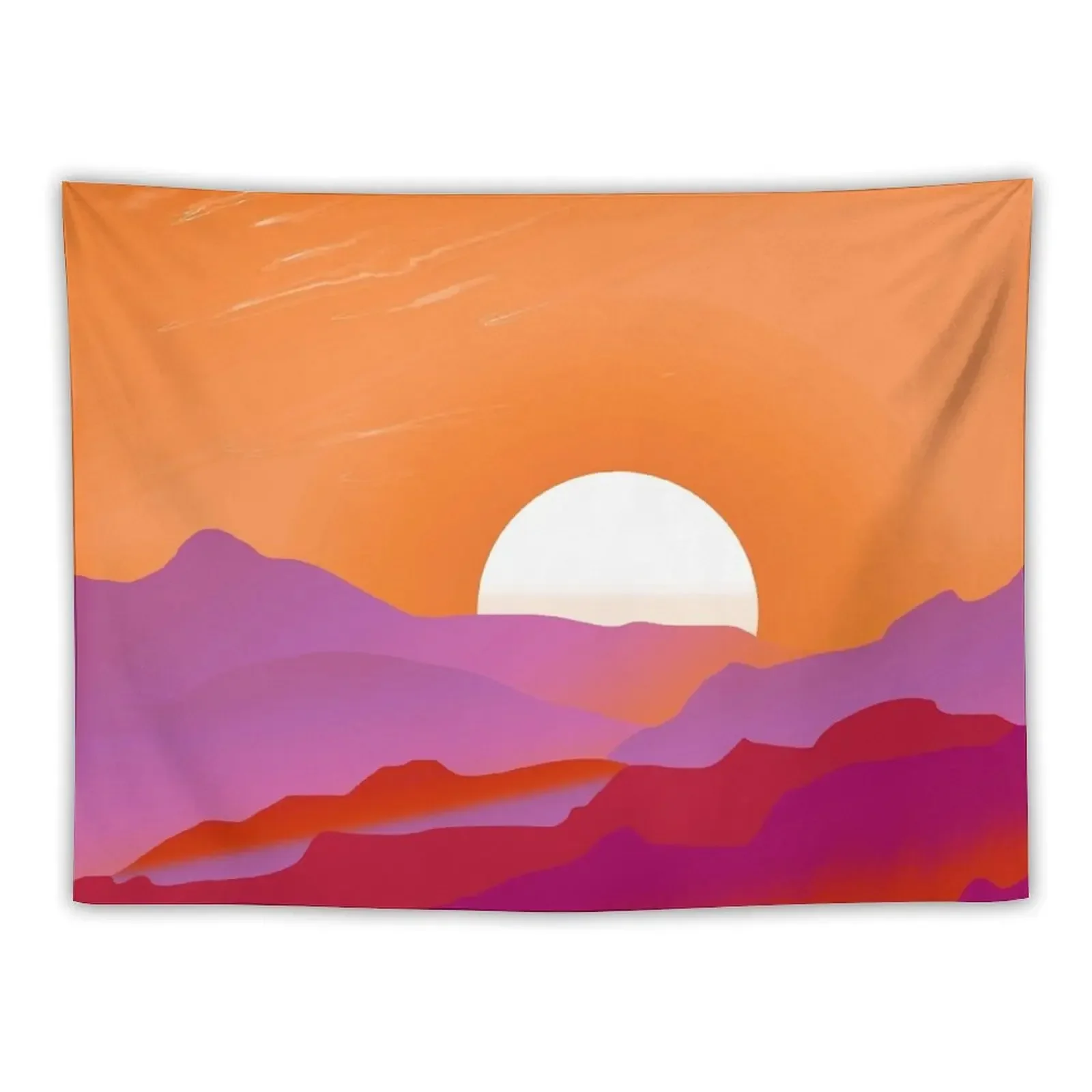 

Lesbian Community Pride Sunrise Landscape Tapestry Things To Decorate The Room Home Decorating Bedroom Decor Tapestry