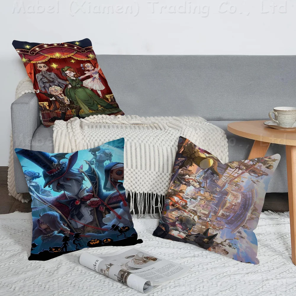 

Popular Game Identity V Theme Fifth Personality Personalized Picture Text Home Decorative Pillows Household Gifts 45x45cm