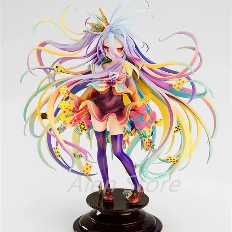 

280mm No Game No Life Anime Figure Shiro Yuu Kamiya Art Works 1/7 Pvc Action Figure Toy Adults Collection Model Doll Gifts