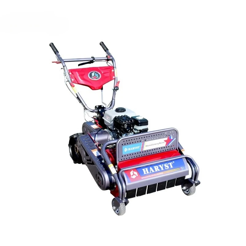 

Industrial Grade Lawn Mower, Brush Cutter, Grass Shredder Walk Behind Lawn Mower Tractor with CE
