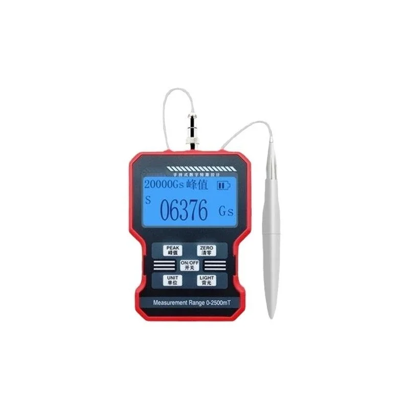 Gaussian Meter, Magnetic Field Tester, Handheld Digital Tesla Meter