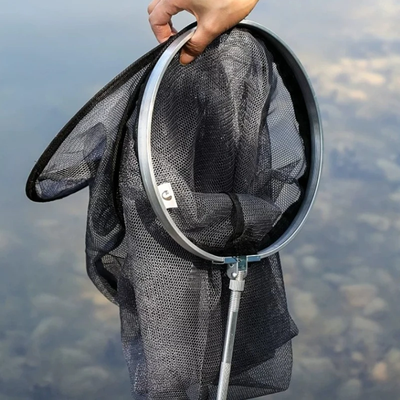 Portable small fish protection net bag for fishing in streams, special fishing gear for wild fishing