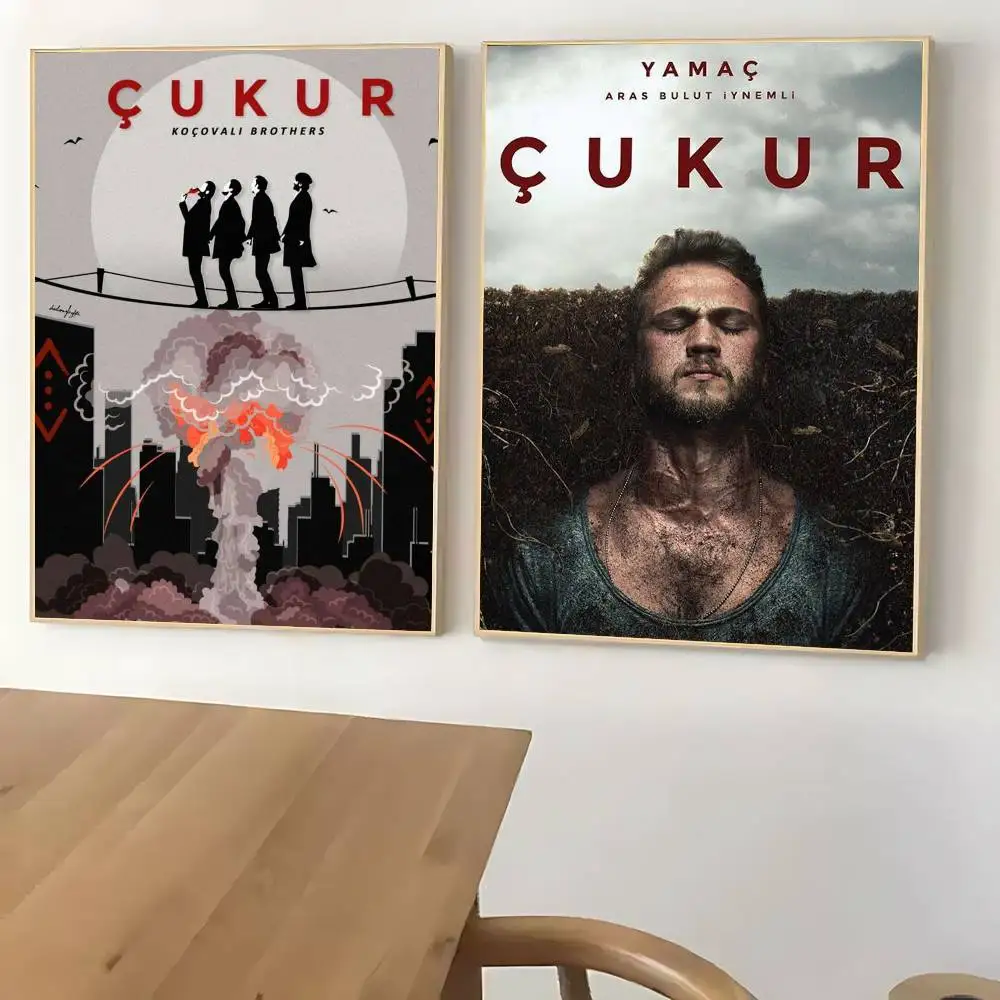 المسلسل التلفزيوني التركي كوكور ملصق DIY كرافت ورقة خمر المشارك اللوحة دراسة ملصقات كبيرة الحجم جدار اللوحة