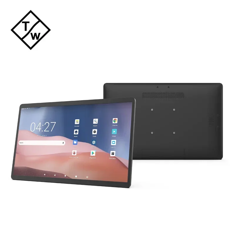 AT24NW RK3399 couleur blanche 24 pouces Android écran tactile tablette PC signalisation numérique