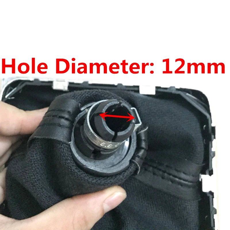 5/6 Speed Car Gear Shift Knob Head Lever Stick Gaiter Boot Cover Collar For Volkswagen VW Passat B7 2011 2012 2013 2014 2015