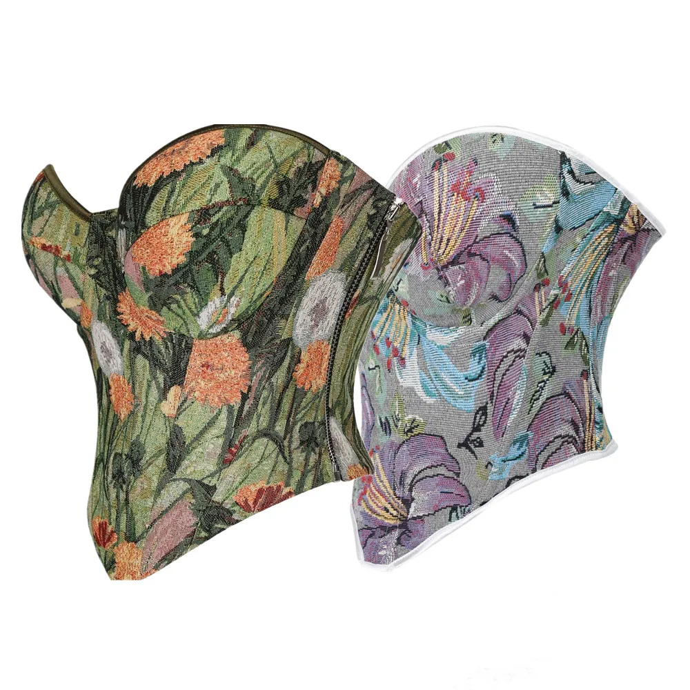 

Женская мода, картина маслом, корсет с завышенной талией, укороченные топы, бюстгальтер с чашкой без бретелек, сексуальные утягивающие бюстье с эффектом пуш-ап