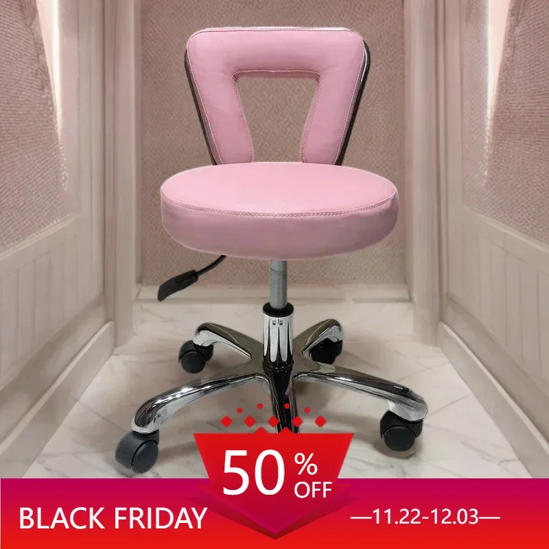 

Hairdresser Chair Cheap Professional Barber Chair Women's Lounge Stool Tattoo Work Armchair Hair Chaise Coiffure Dressing Wheels