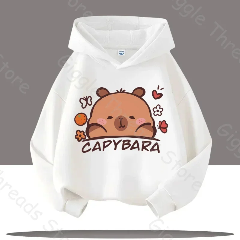 الراحة المثالية للأطفال: هوديس كابيبارا اللطيفة تقدم الابتسامات مع نسيج فائق النعومة ونمط كرتوني ممتع للجميع